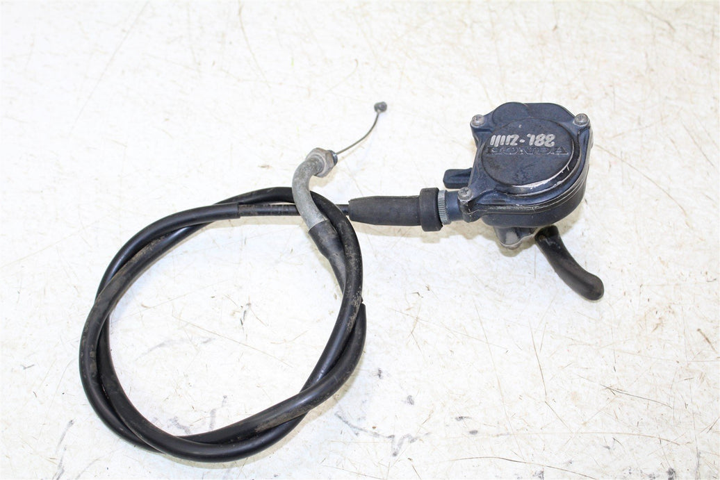 2002 Honda TRX 300EX Throttle Lever Housing w/ Cable 11112