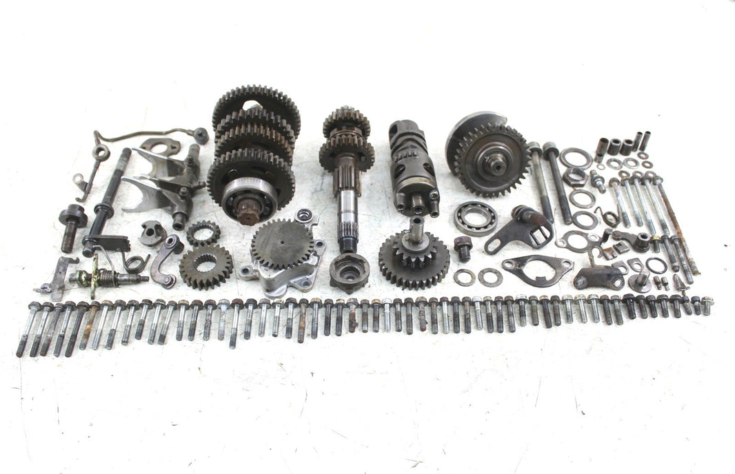 2002 Honda TRX 300EX Transmission Gears Shift Shaft Forks Drum 11112
