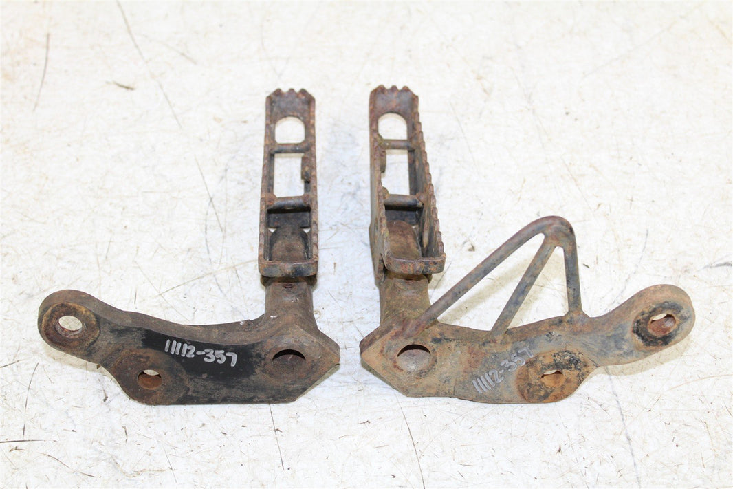 2002 Honda TRX 300EX Foot Pegs Rests Set Left Right 11112