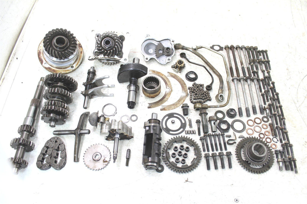 2002 Yamaha Grizzly 660 4x4 Transmission Gears Shift Shaft Forks Drum 50124