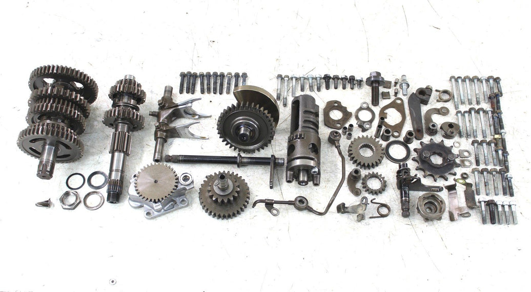 2004 Honda TRX 300EX Transmission Gears Shift Shaft Forks Drum 11114