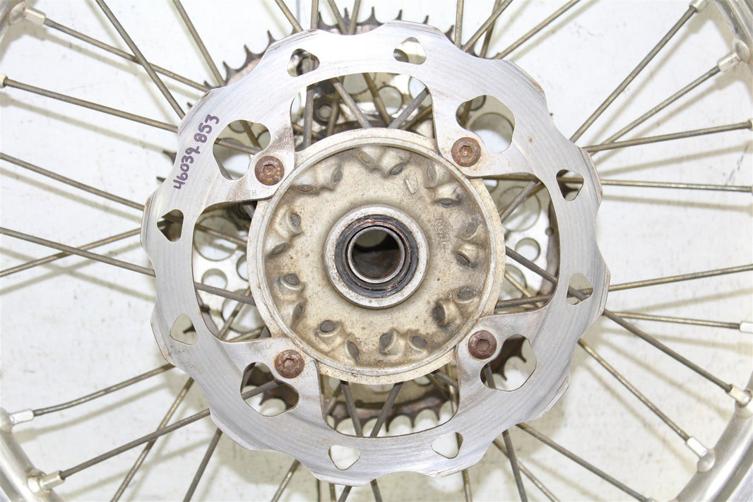2009 Suzuki RMZ 450 Rear Wheel Rim Hub 46039