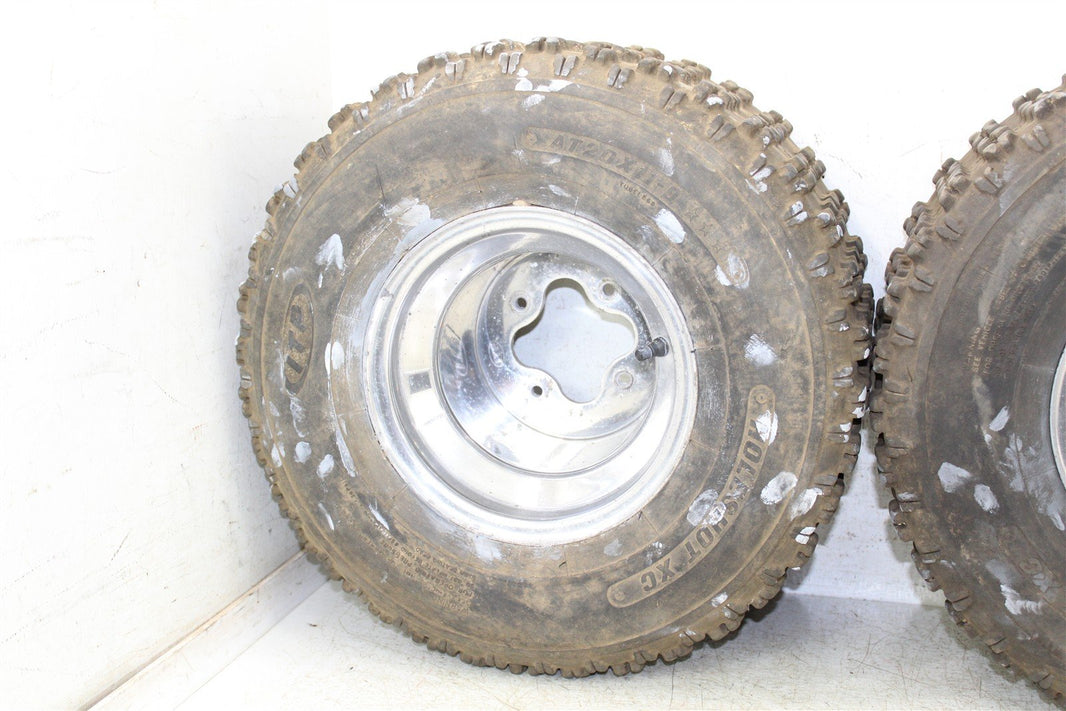 2004 Honda TRX 400EX ITP Rear Wheel Set Rims 648G