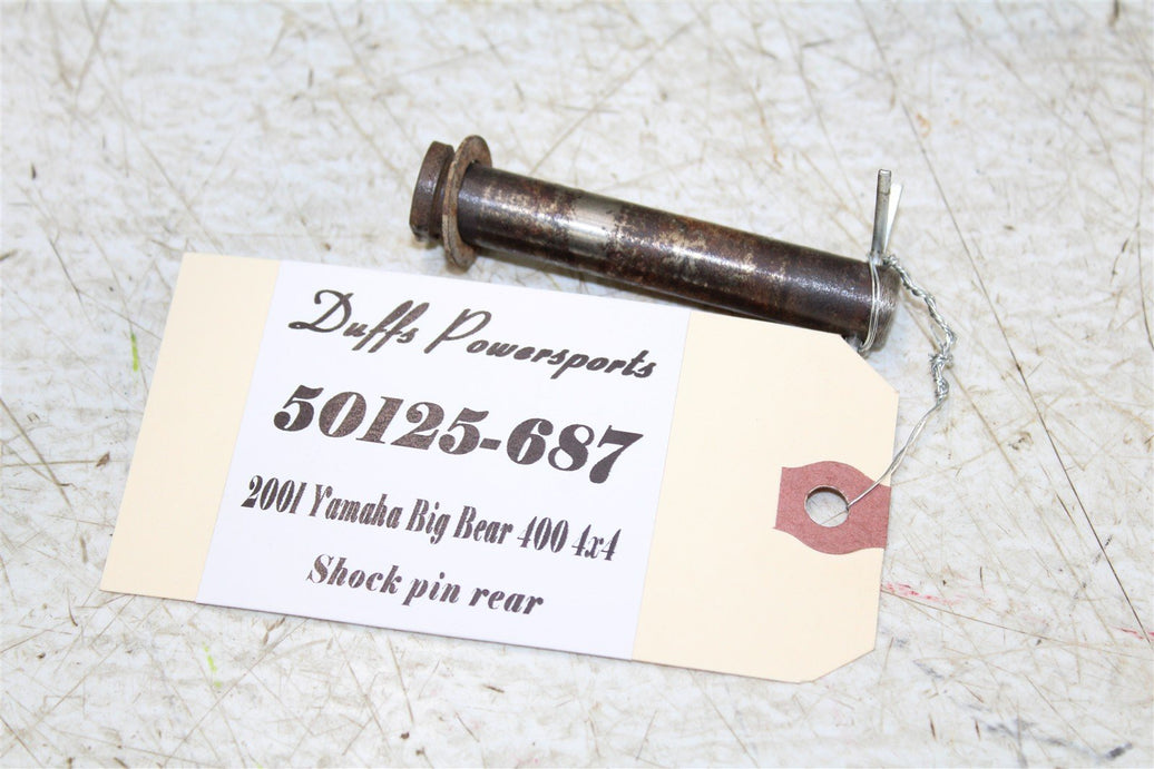 2001 Yamaha Big Bear 400 4x4 Rear Shock Clevis Pin 50125
