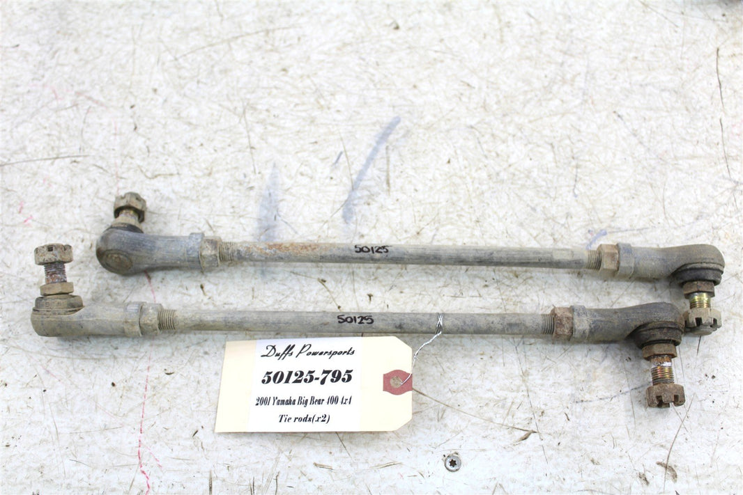 2001 Yamaha Big Bear 400 4x4 Tie Rods Ends Left Right 50125