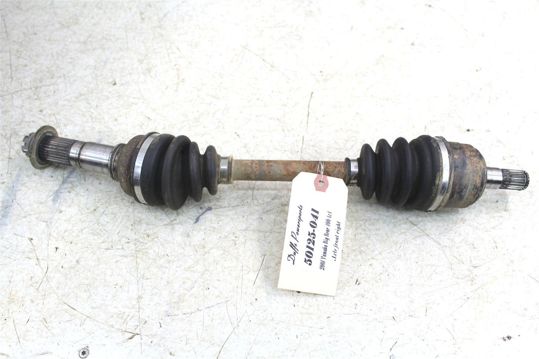2001 Yamaha Big Bear 400 4x4 Right Front CV Axle Boot Straight 50125
