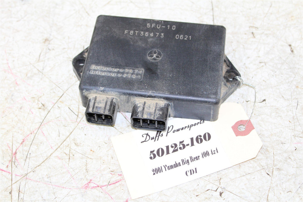 2001 Yamaha Big Bear 400 4x4 CDI ECU Computer Ignition 50125