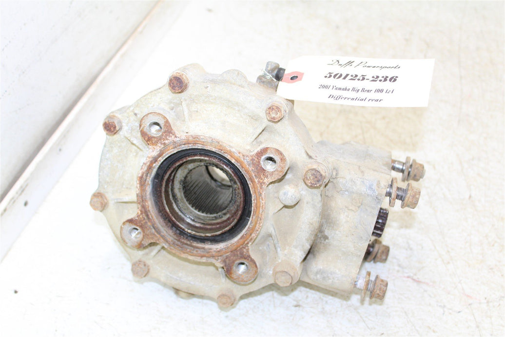 2001 Yamaha Big Bear 400 4x4 Rear Differential 50125