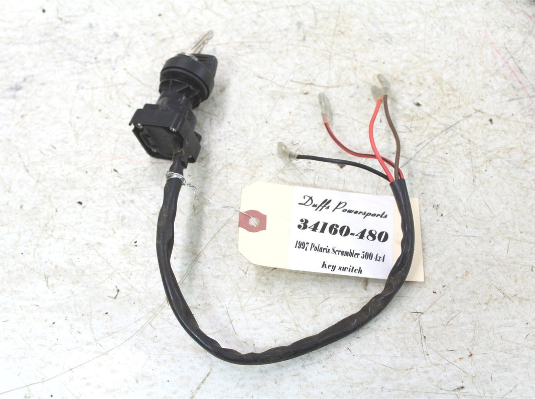 1997 Polaris Scrambler 500 4x4 Key Ignition Switch 34160