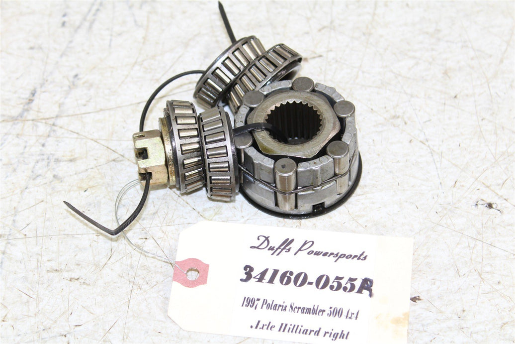1997 Polaris Scrambler 500 4x4 Front Right Axle Hilliard Clutch Bearings 34160