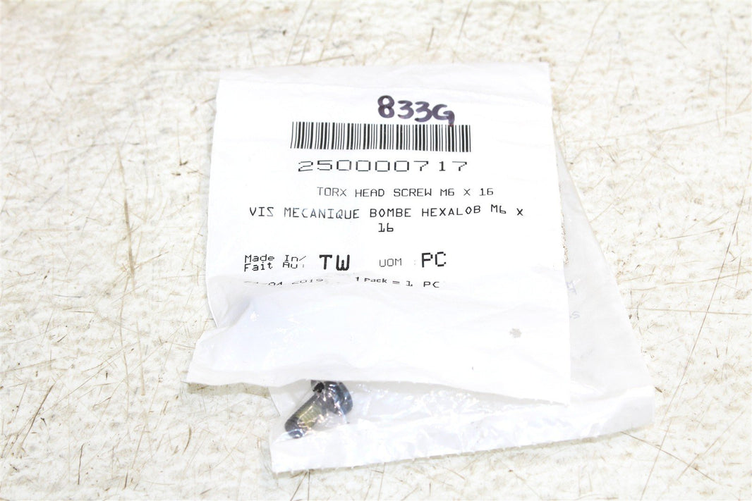 NOS Can Am BRP Packaged Torx Hex Screw Bolt QTY:2 OEM 250000717 NEW 833G