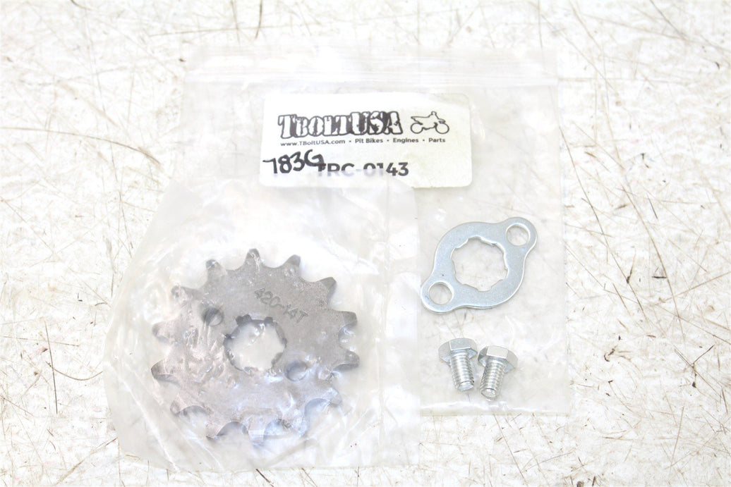 Honda CRF XR 50 14T Front Sprocket 420 Chain14 Teeth 783G