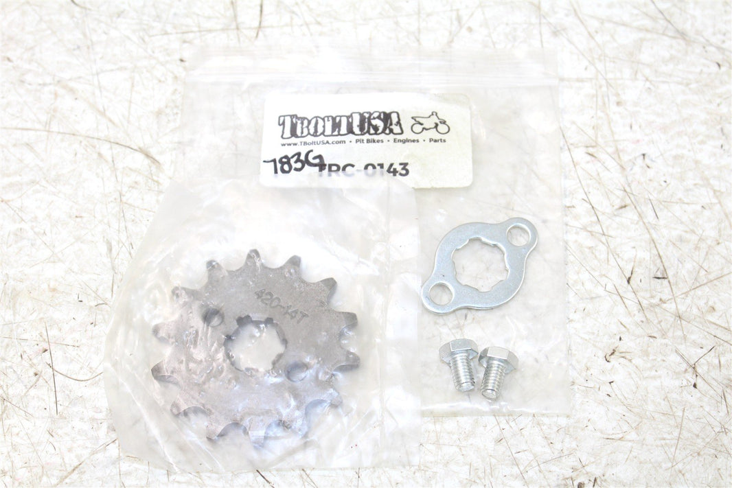 Honda CRF XR 50 14T Front Sprocket 420 Chain14 Teeth 783G