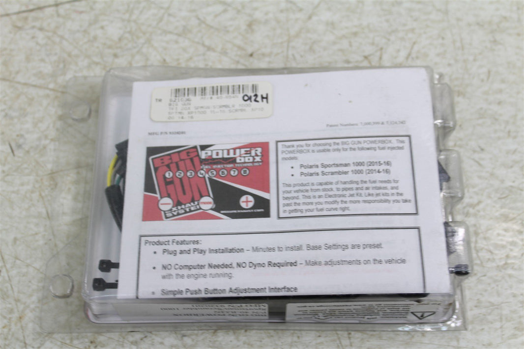 2014-2016 Scrambler 1000 XP Big Gun CDI ECU Power Box 40-R54N NEW 012H