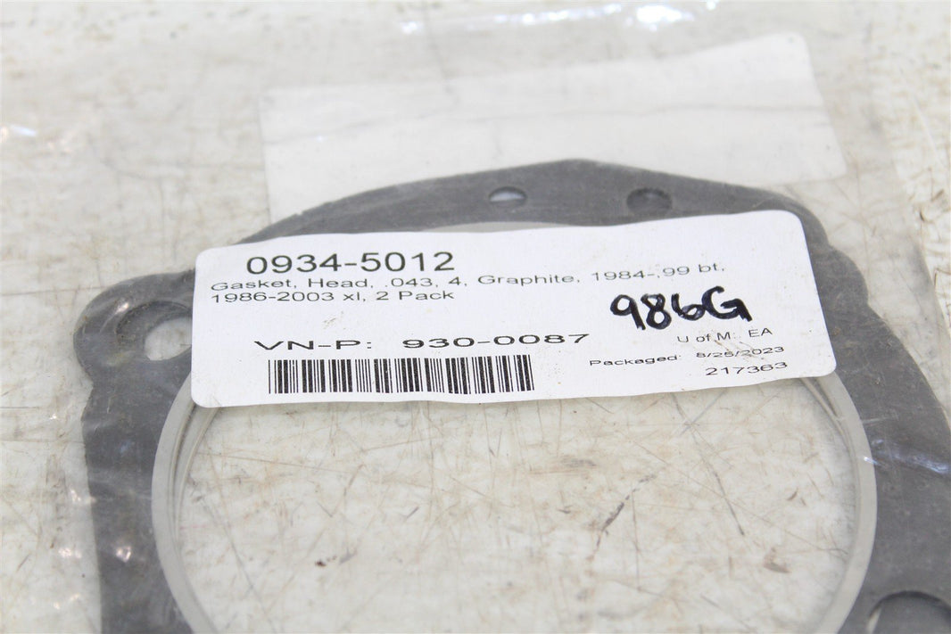 S&S Cycle Harley EVO 4" .043 Head Gaskets 0934-5012 NEW 986G