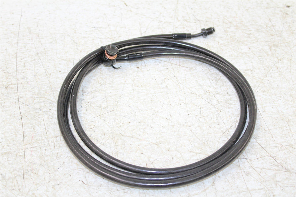LA Choppers Extended Midnight Braided Hydraulic Clutch Line LA-8052C13M NEW 911G