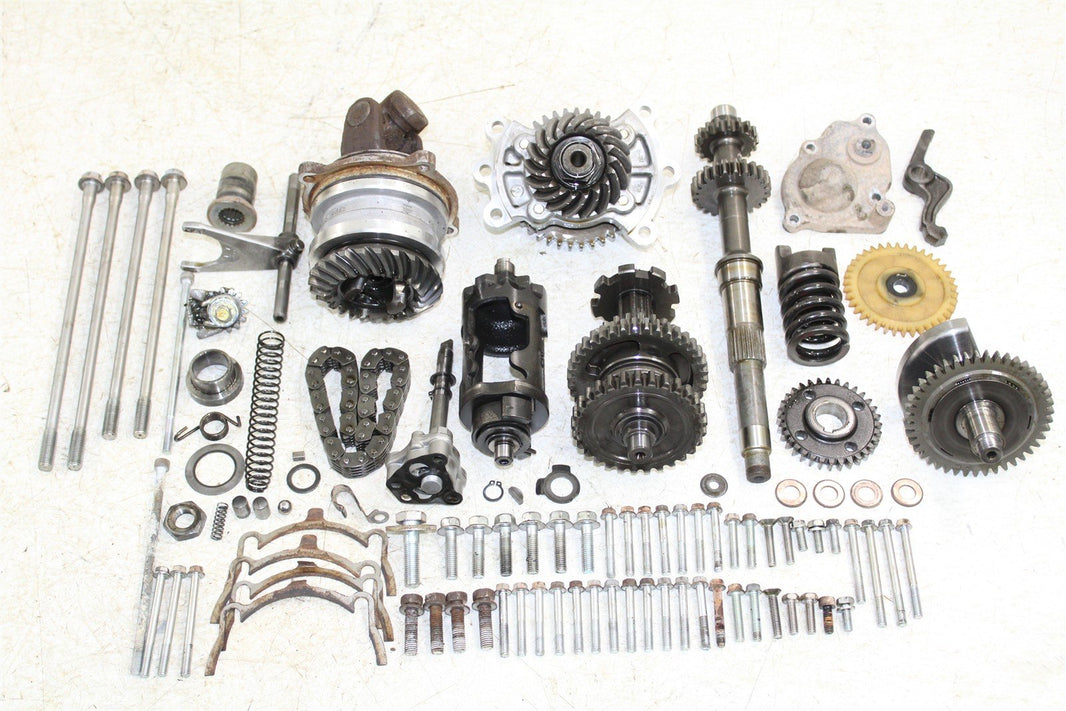 2009 Yamaha Wolverine 450 4x4 Transmission Gears Shift Shaft Forks Drum 50126