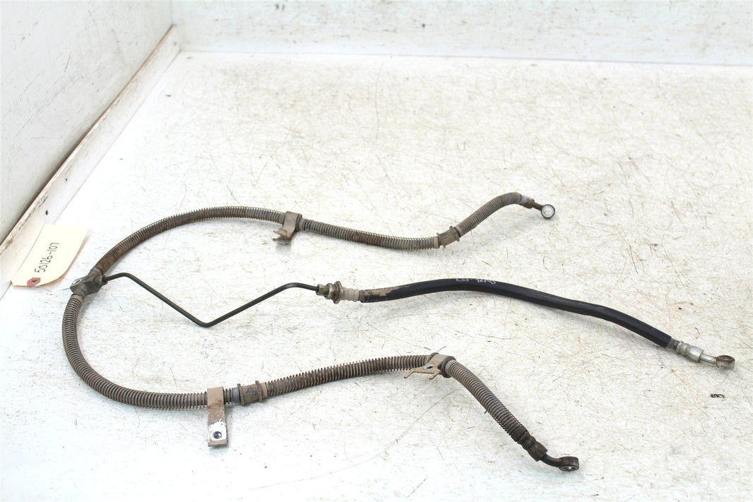 2009 Yamaha Wolverine 450 4x4 Front Brake Hose Line 50126