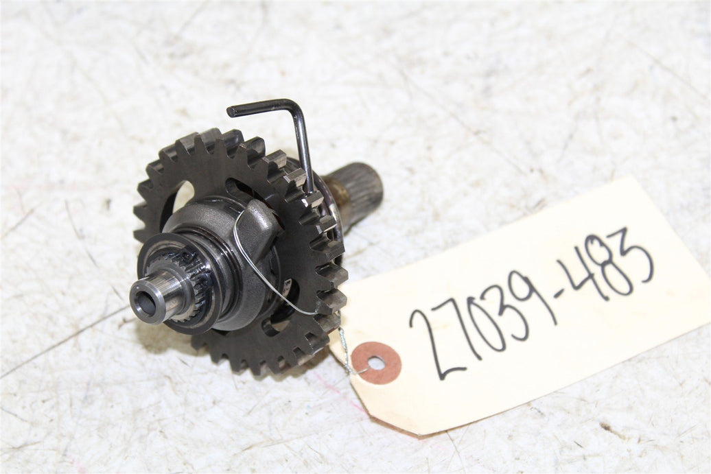 2009 Kawasaki KX 250F Kick Start Shaft Spring Kicker Gear 27039