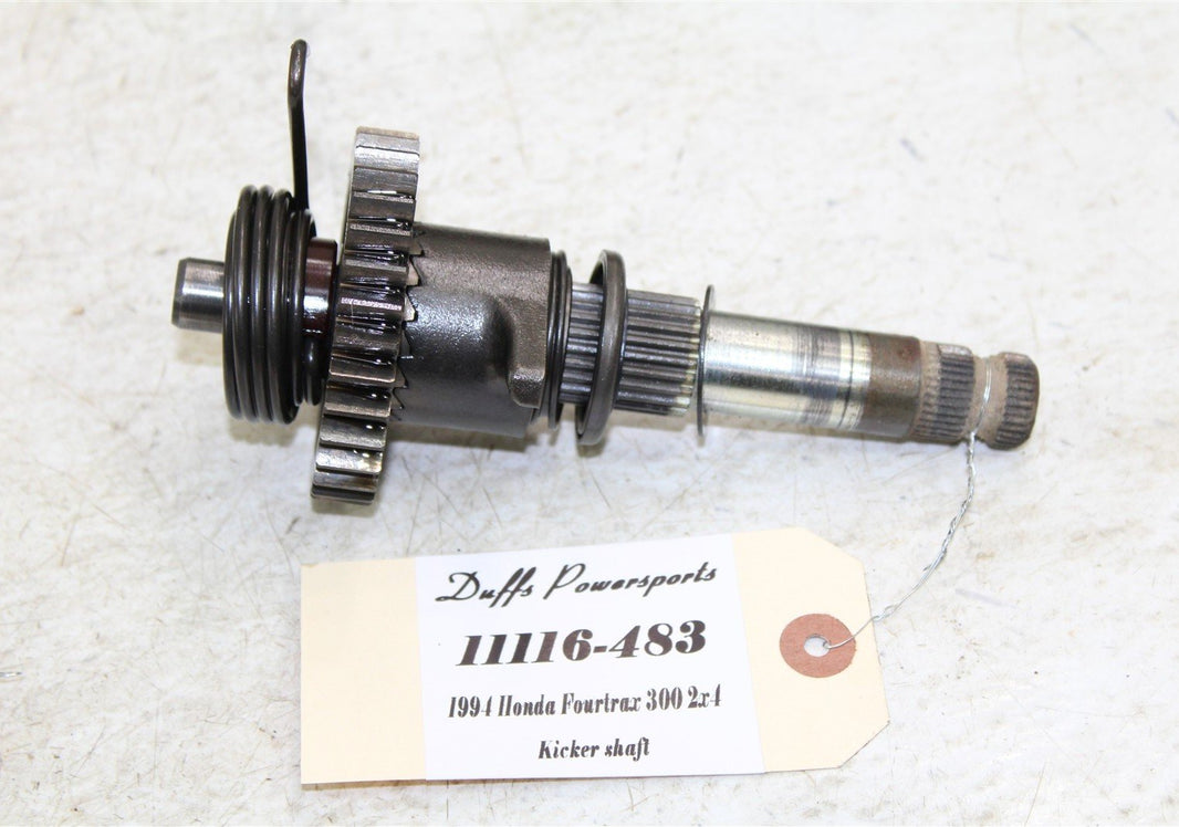1994 Honda Fourtrax 300 2x4 Kick Start Shaft Kicker Gear Spring 11116