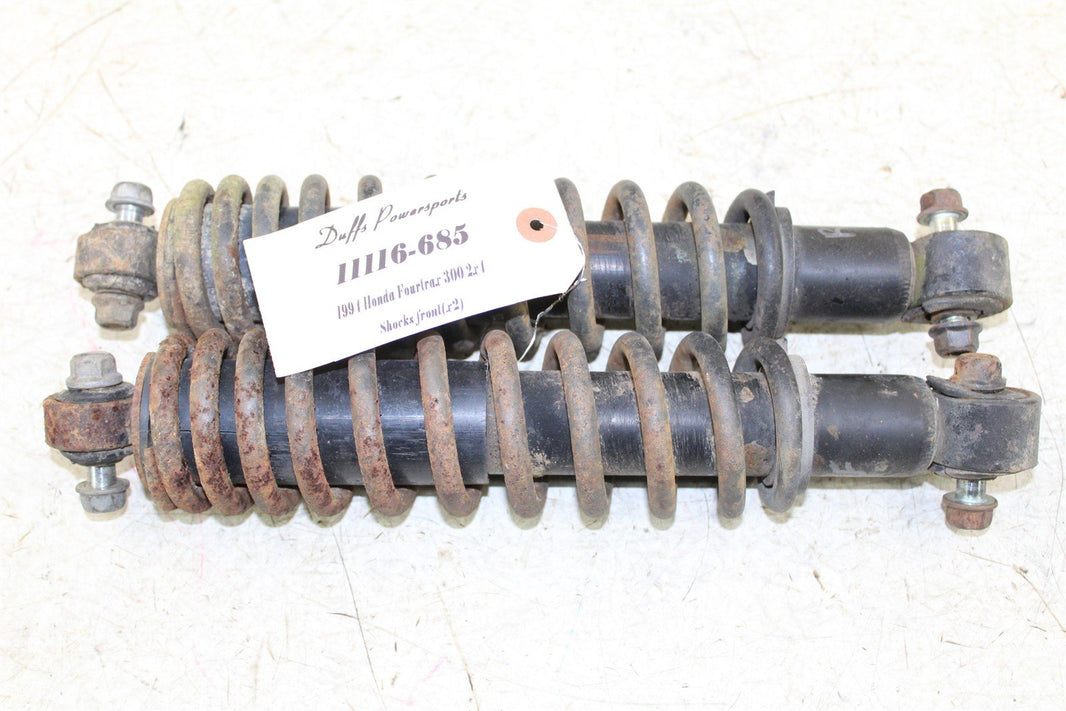 1994 Honda Fourtrax 300 2x4 Front Shocks Spring Absorber Left Right 11116