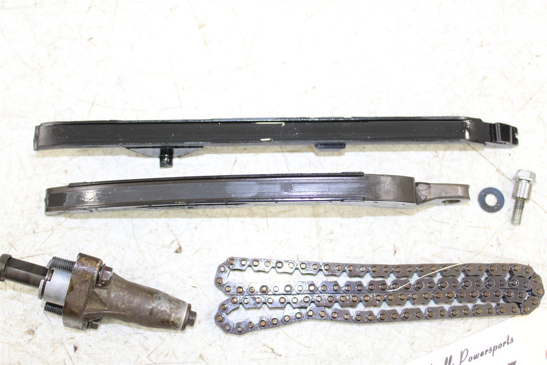 2000 Honda TRX 300EX Timing Chain Guide Slides w/ Camshaft Tensioner 11115