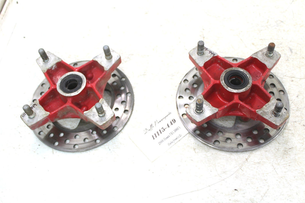 2000 Honda TRX 300EX Front Hubs Brake Rotor 11115