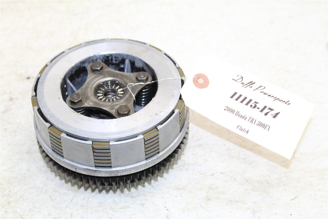 2000 Honda TRX 300EX Clutch Basket Inner Hub Pressure Plate 11115