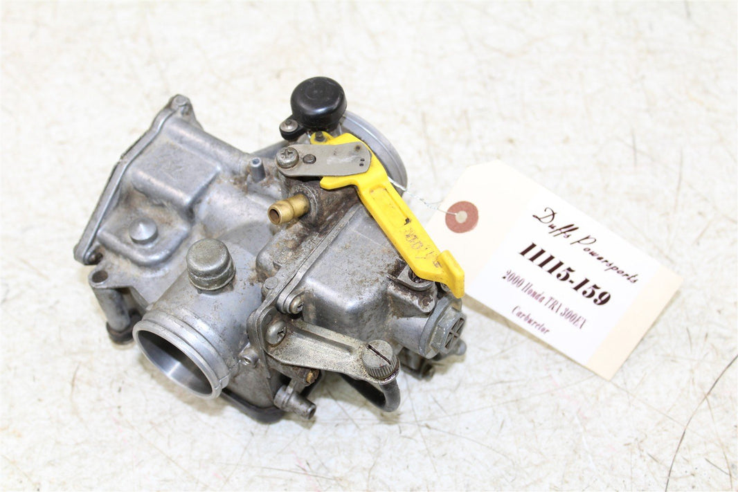2000 Honda TRX 300EX Keihin Carburetor Carb Fuel Intake 11115