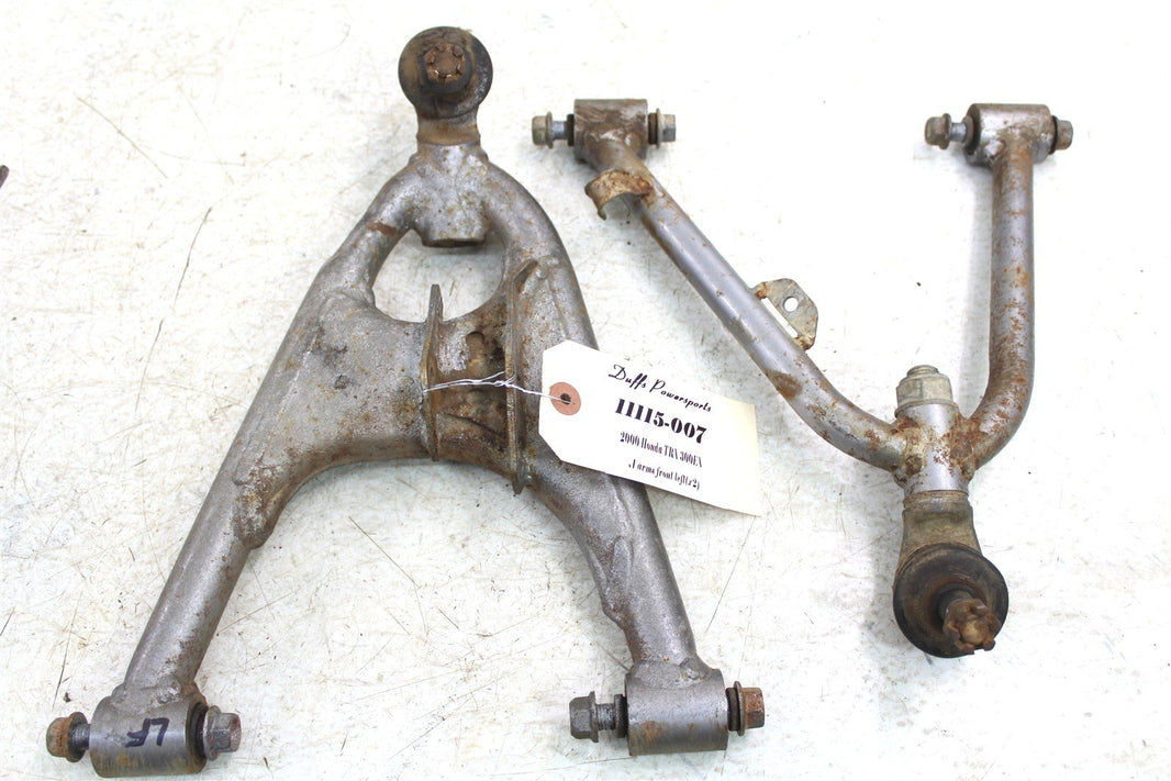2000 Honda TRX 300EX Front Left Control A Arms Upper Lower 11115