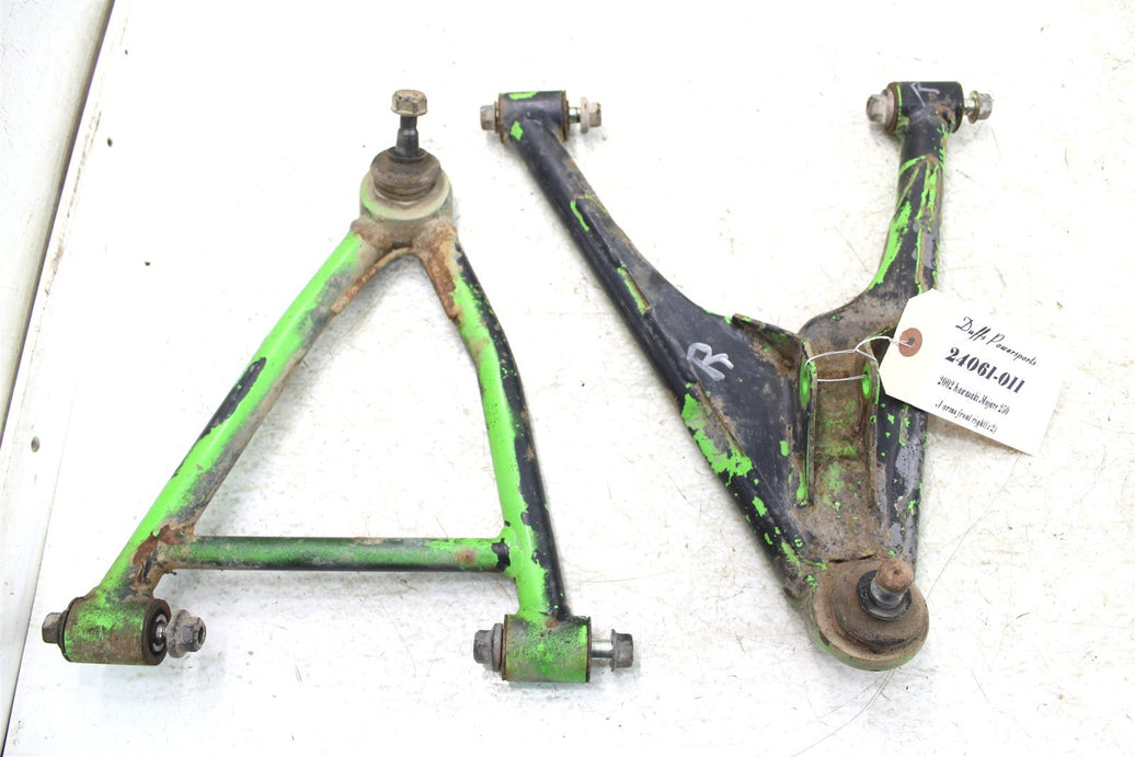 2002 Kawasaki Mojave 250 Front Right Control A Arms Upper Lower 24061
