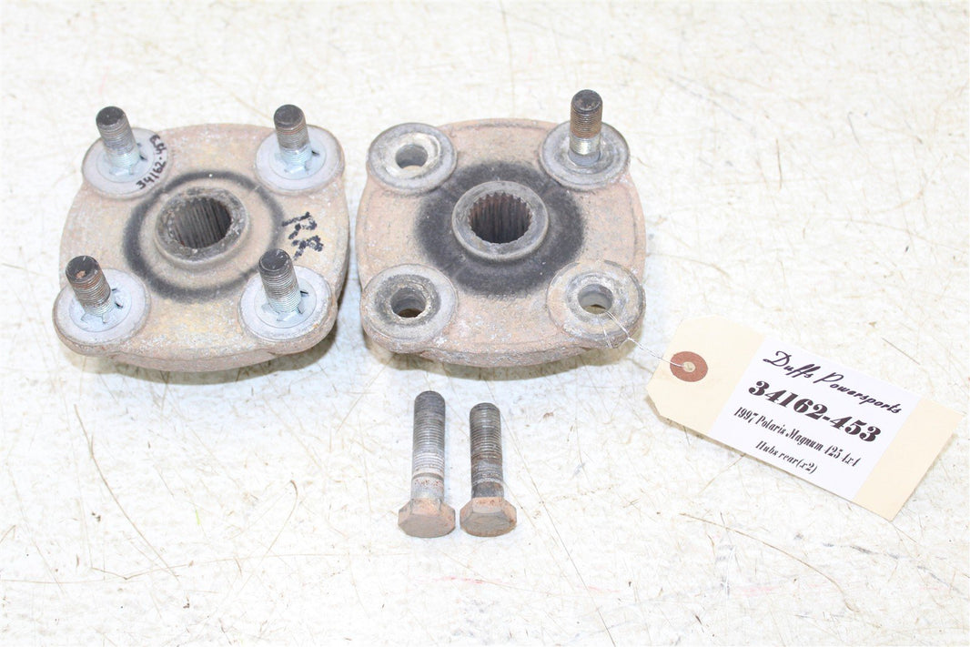 1997 Polaris Magnum 425 4x4 Rear Hubs Wheel Mounts 34162