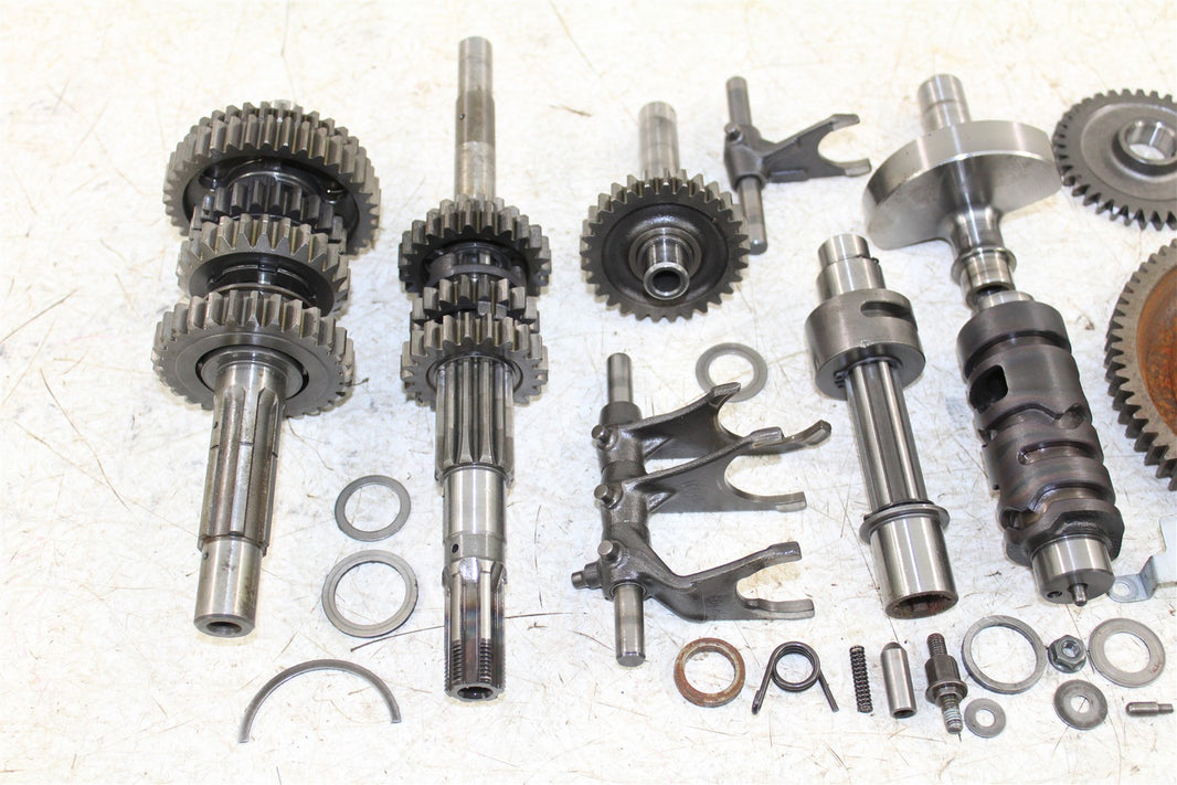 2004 Suzuki Eiger 400 4x4 Transmission Gears Shift Shaft Forks Drum 43058