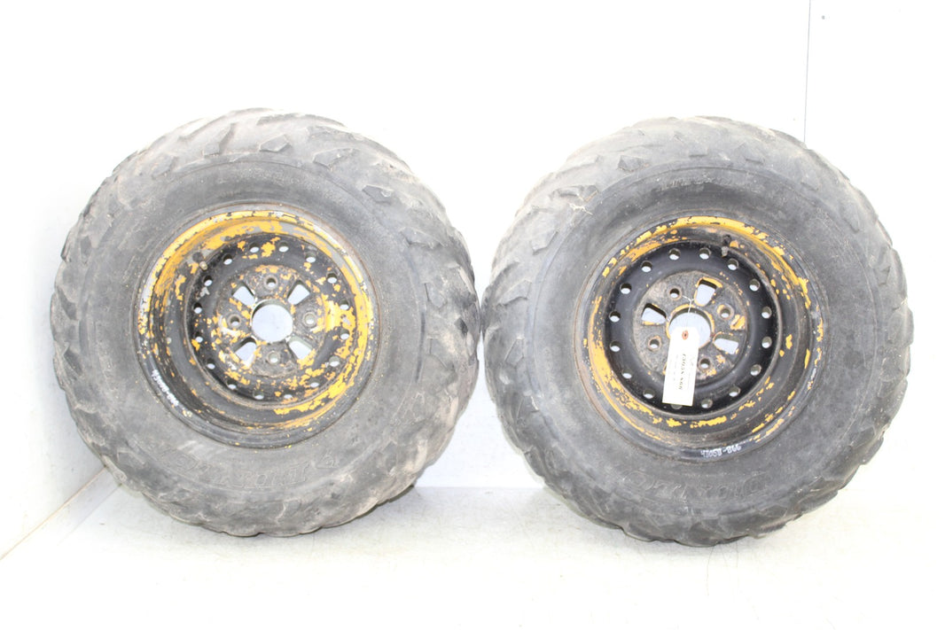 2004 Suzuki Eiger 400 4x4 Rear Wheel Set Rims 43058