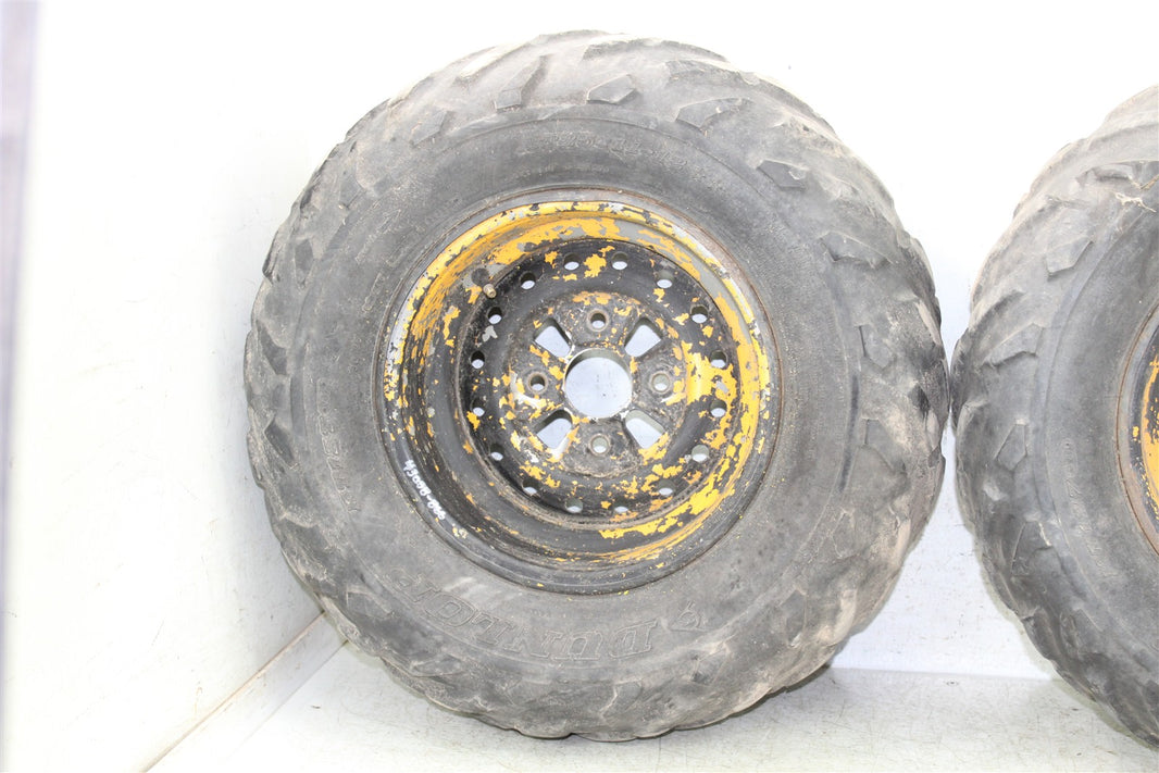2004 Suzuki Eiger 400 4x4 Rear Wheel Set Rims 43058