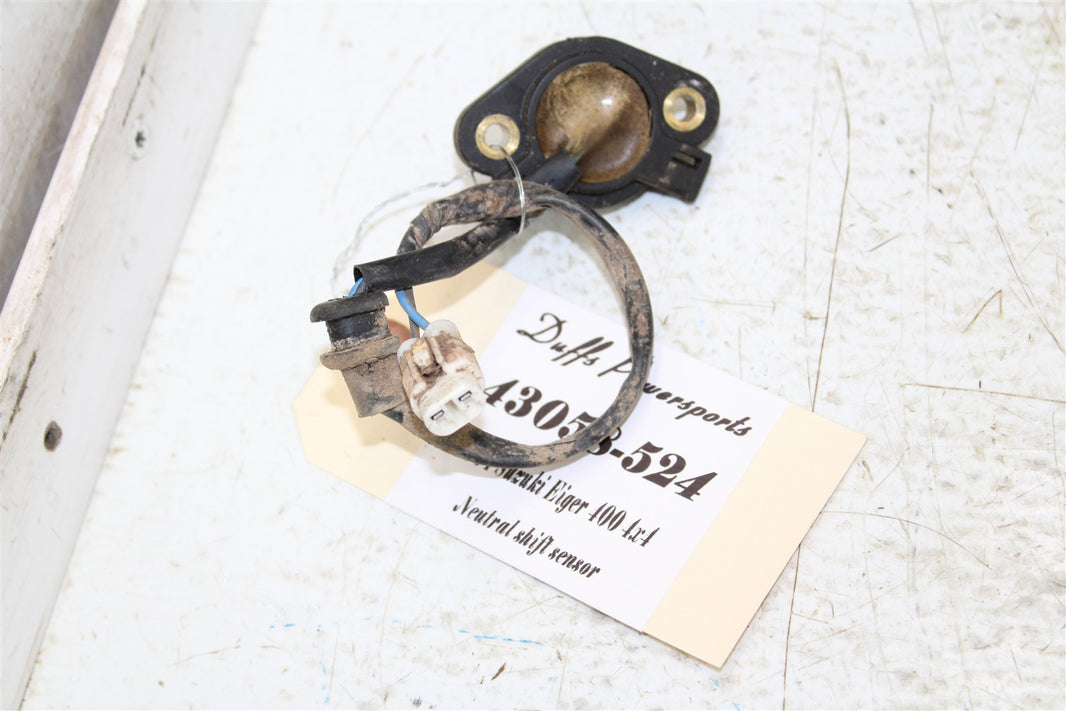 2004 Suzuki Eiger 400 4x4 Shift Sensor Neutral Safety Switch 43058