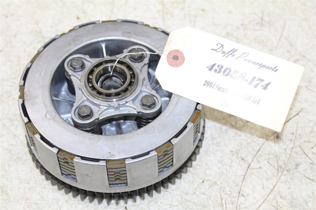 2004 Suzuki Eiger 400 4x4 Clutch Basket Inner Hub Pressure Plate 43058