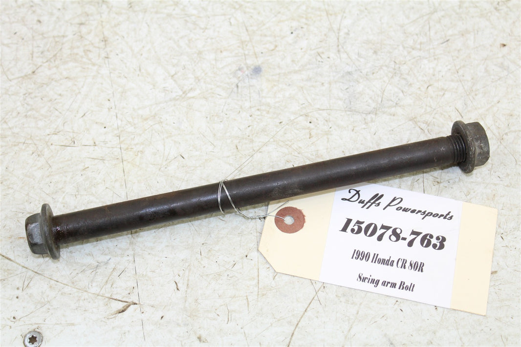 1990 Honda CR 80R Swingarm Bolt Nut 15078