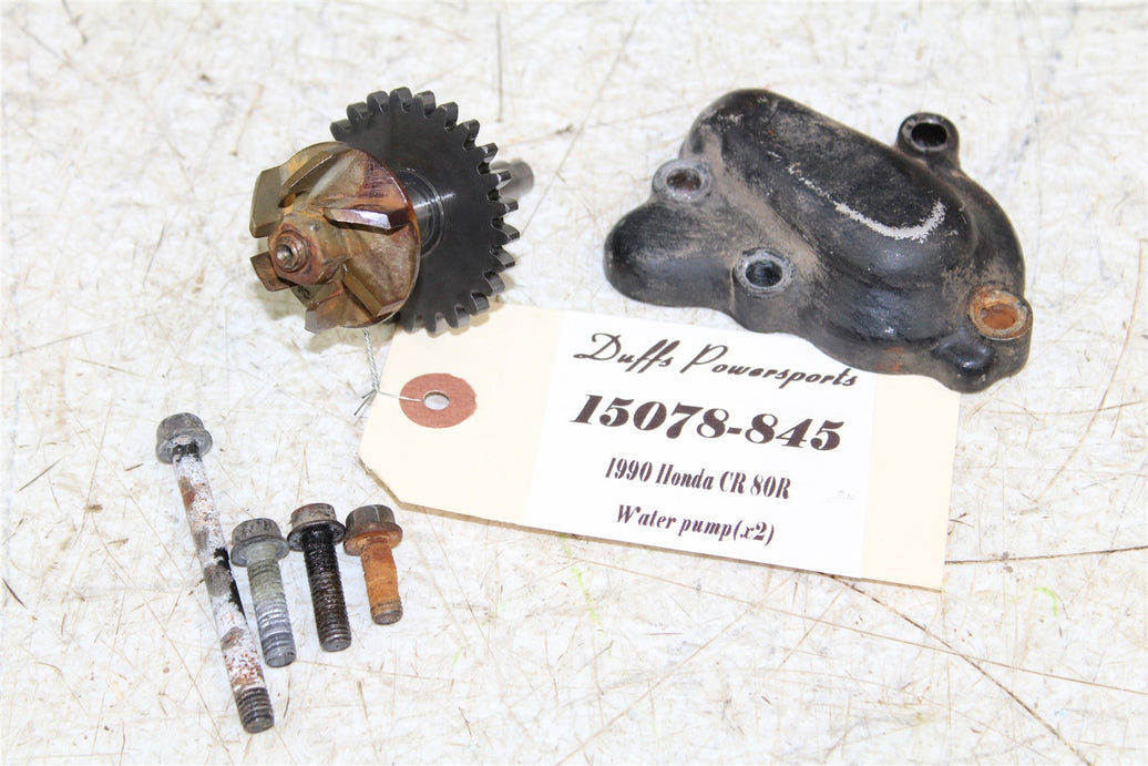 1990 Honda CR 80R Water Pump Impeller Cover 15078