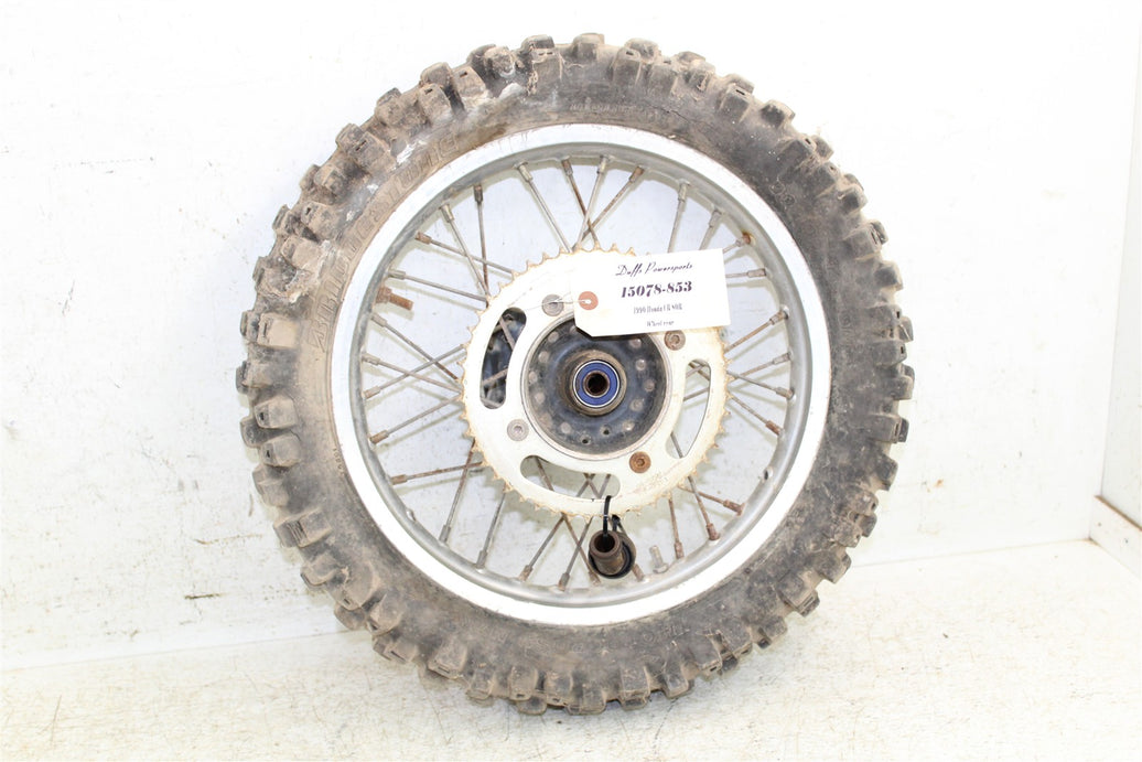 1990 Honda CR 80R Rear Wheel Rim Hub 15078