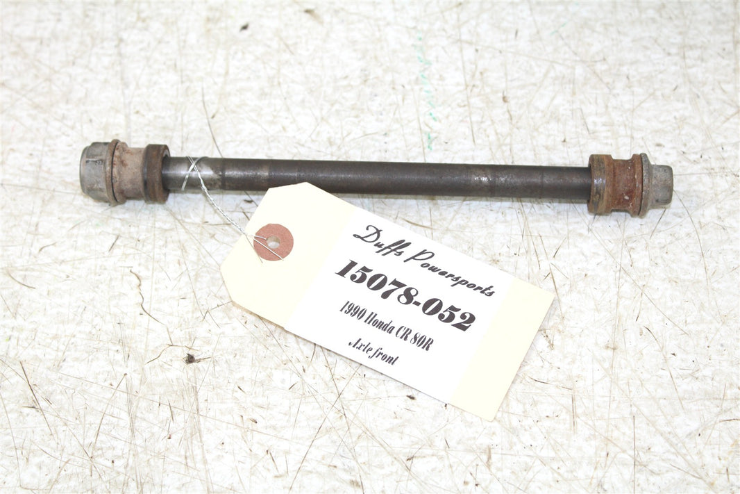 1990 Honda CR 80R Front Axle Nut Wheel Spacers 15078
