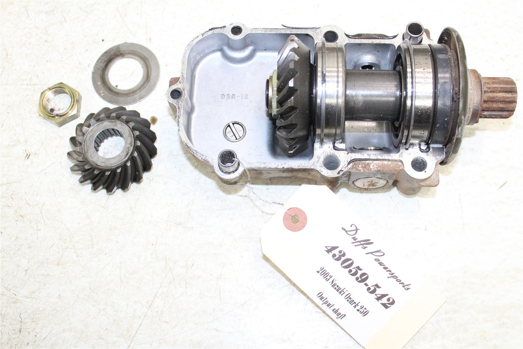 2003 Suzuki Ozark 250 Drive Shaft Output Bevel Gear 43059