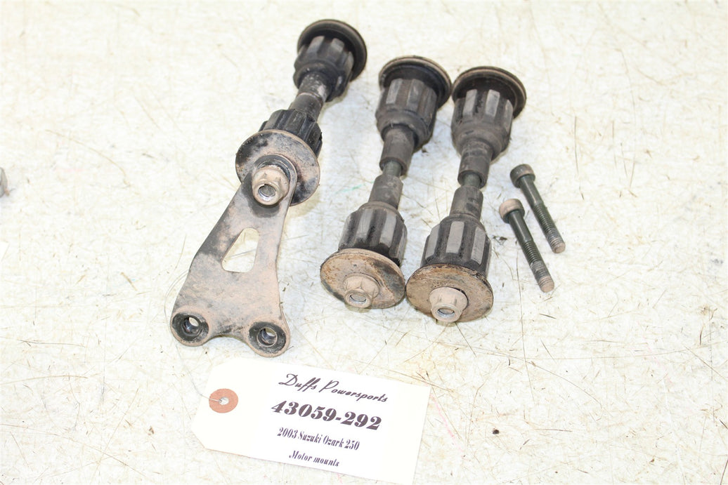 2003 Suzuki Ozark 250 Engine Mounts Motor Brackets 43059