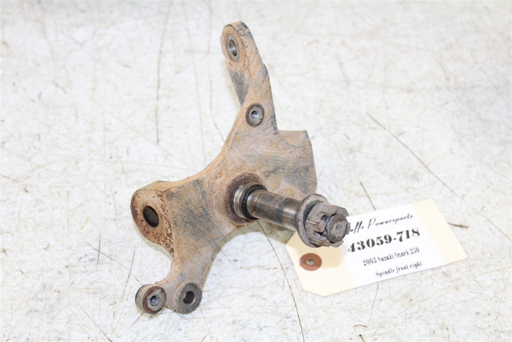 2003 Suzuki Ozark 250 Front Right Spindle Knuckle 43059