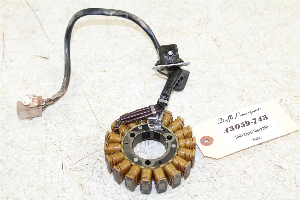 2003 Suzuki Ozark 250 Stator Magneto Generator Coil 43059
