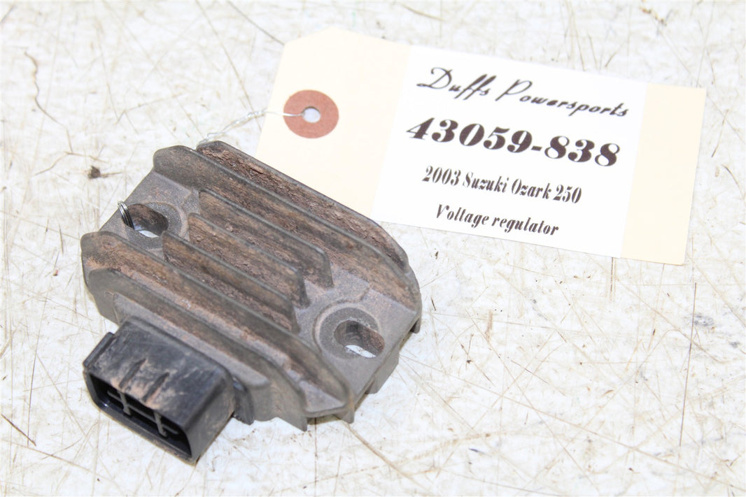 2003 Suzuki Ozark 250 Voltage Regulator Rectifier 43059