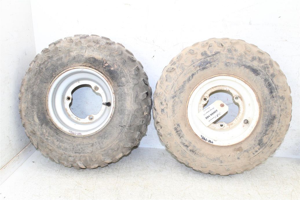1996 Suzuki Quadsport LT 80 Rear Wheel Set Rims 43060