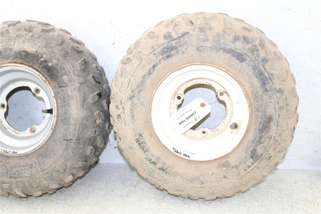 1996 Suzuki Quadsport LT 80 Rear Wheel Set Rims 43060