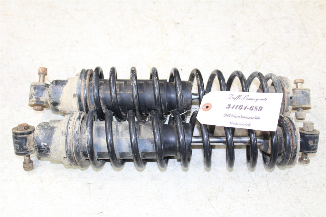 2002 Polaris Sportsman 500 Rear Shocks Spring Absorber Left Right 34164