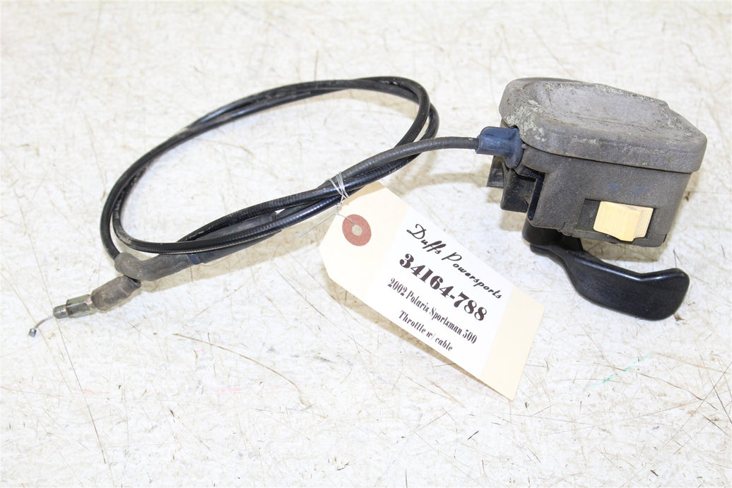 2002 Polaris Sportsman 500 Throttle Lever Housing w/ Cable 34164